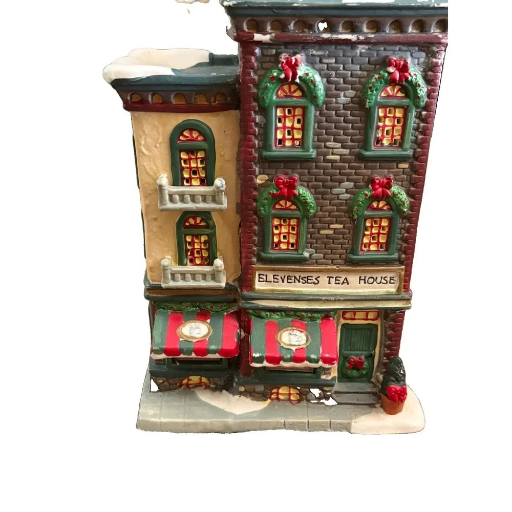 2005 Santa's Workbench Victorian‎ Series Christmas Elevenses Tea House